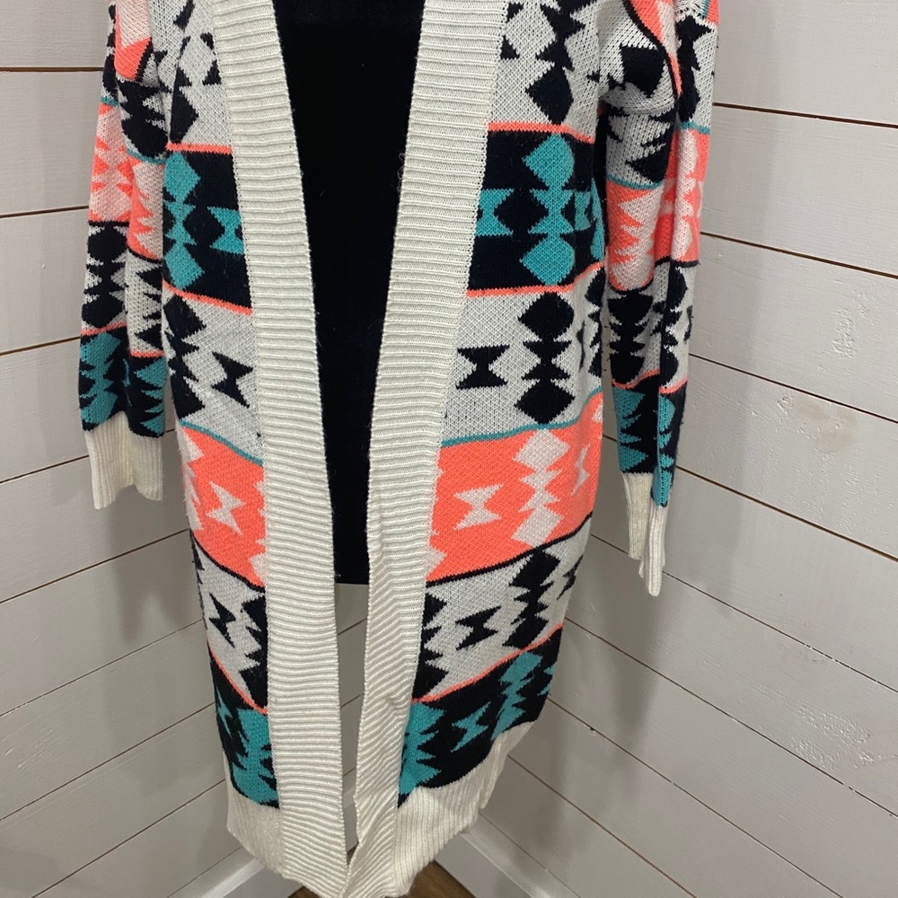 Aztec Cardigan Sweater